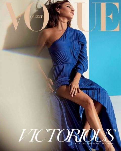 45-летняя Виктория Бекхэм появилась на обложке Vogue Greece
