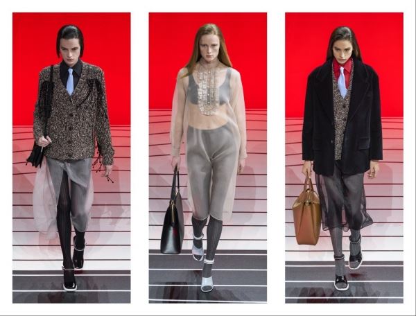 Новая коллекция Prada: строгий гламур и угловатая женственность (ФОТО)