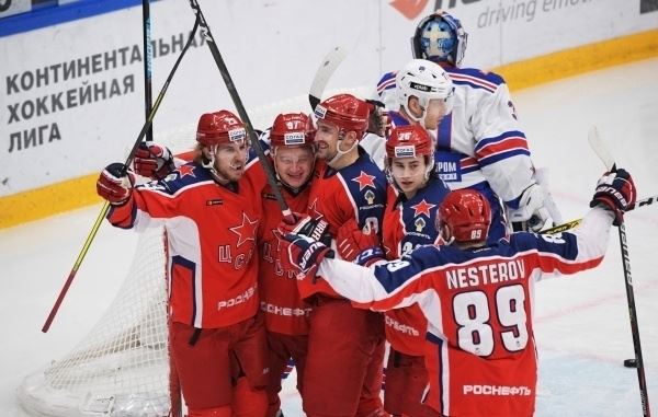 <br />
ЦСКА стал победителем регулярного чемпионата КХЛ<br />
