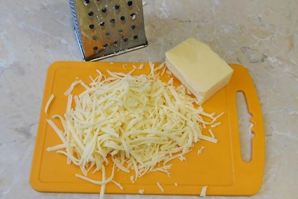 Сырная запеканка с картофелем
